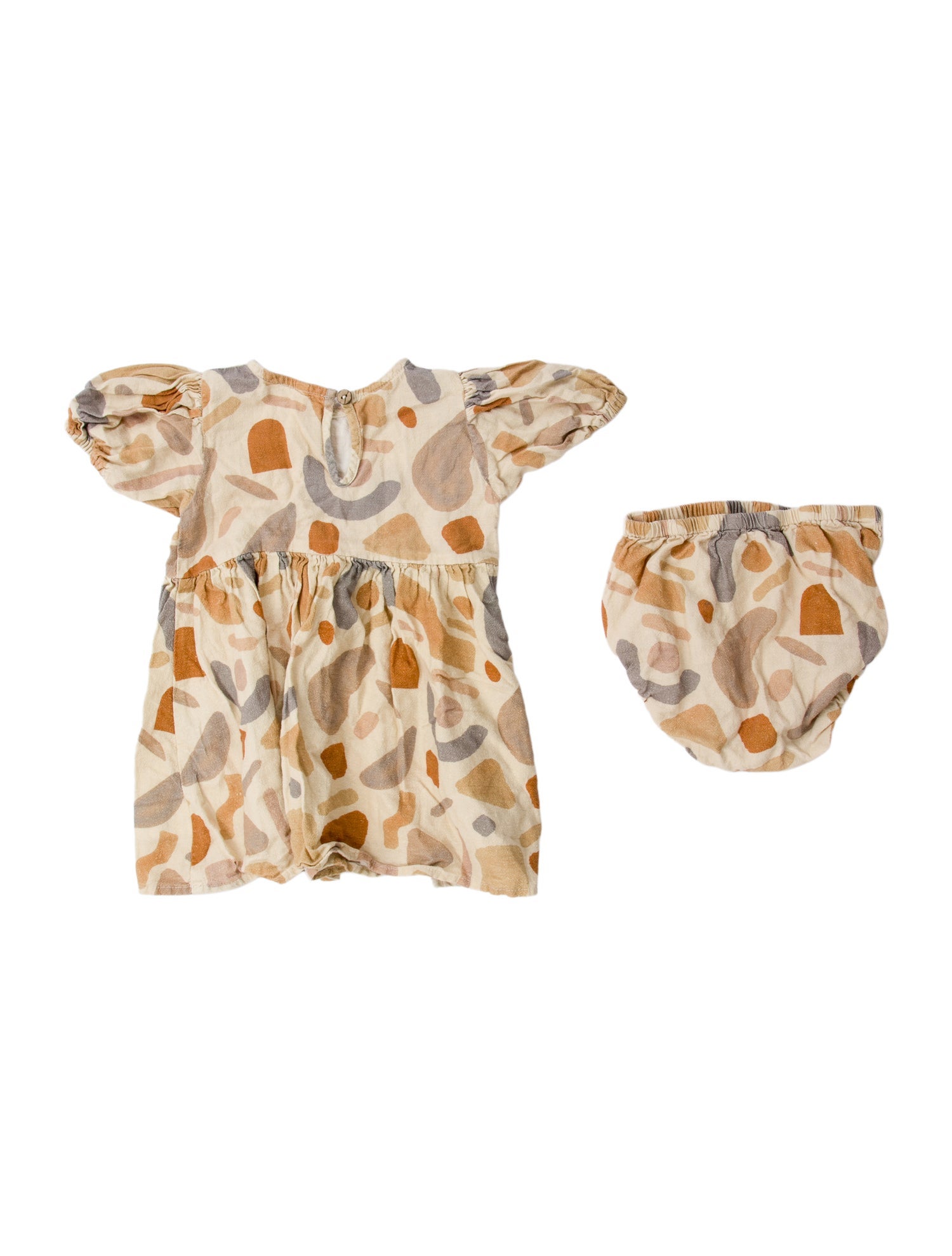 Rylee + Cru Infant Girls' Linen Short Sleeve Dress