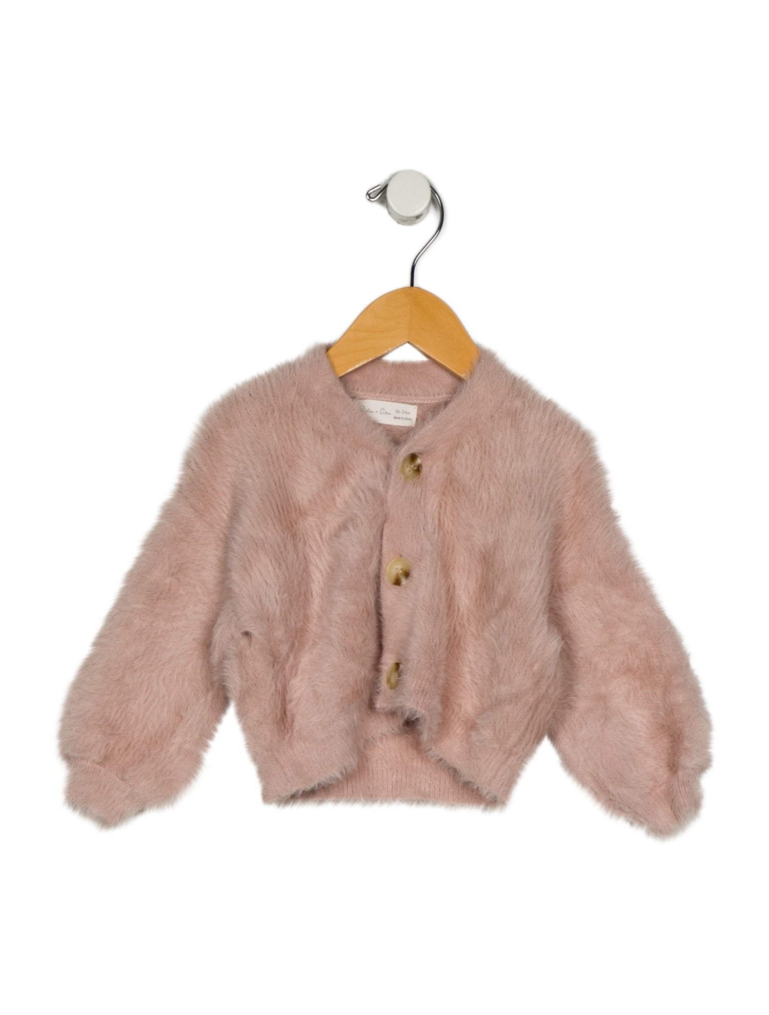 Rylee + Cru Infant Girls' Button-Up Long Sleeve Sweater