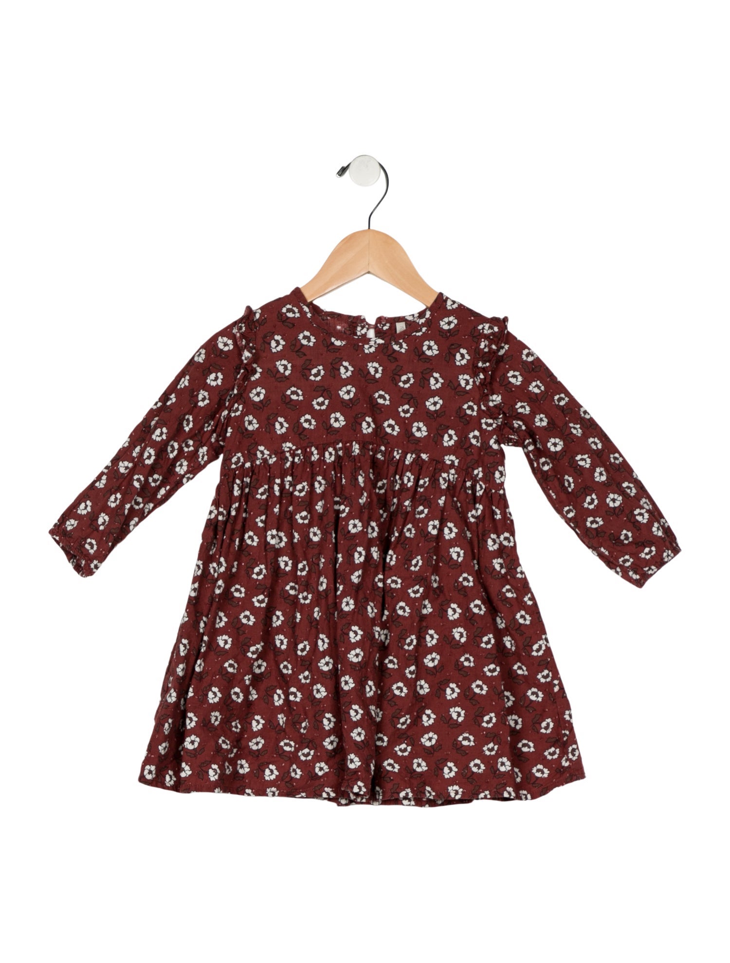 Rylee + Cru Toddler Girls' Printed Long Sleeve Dress