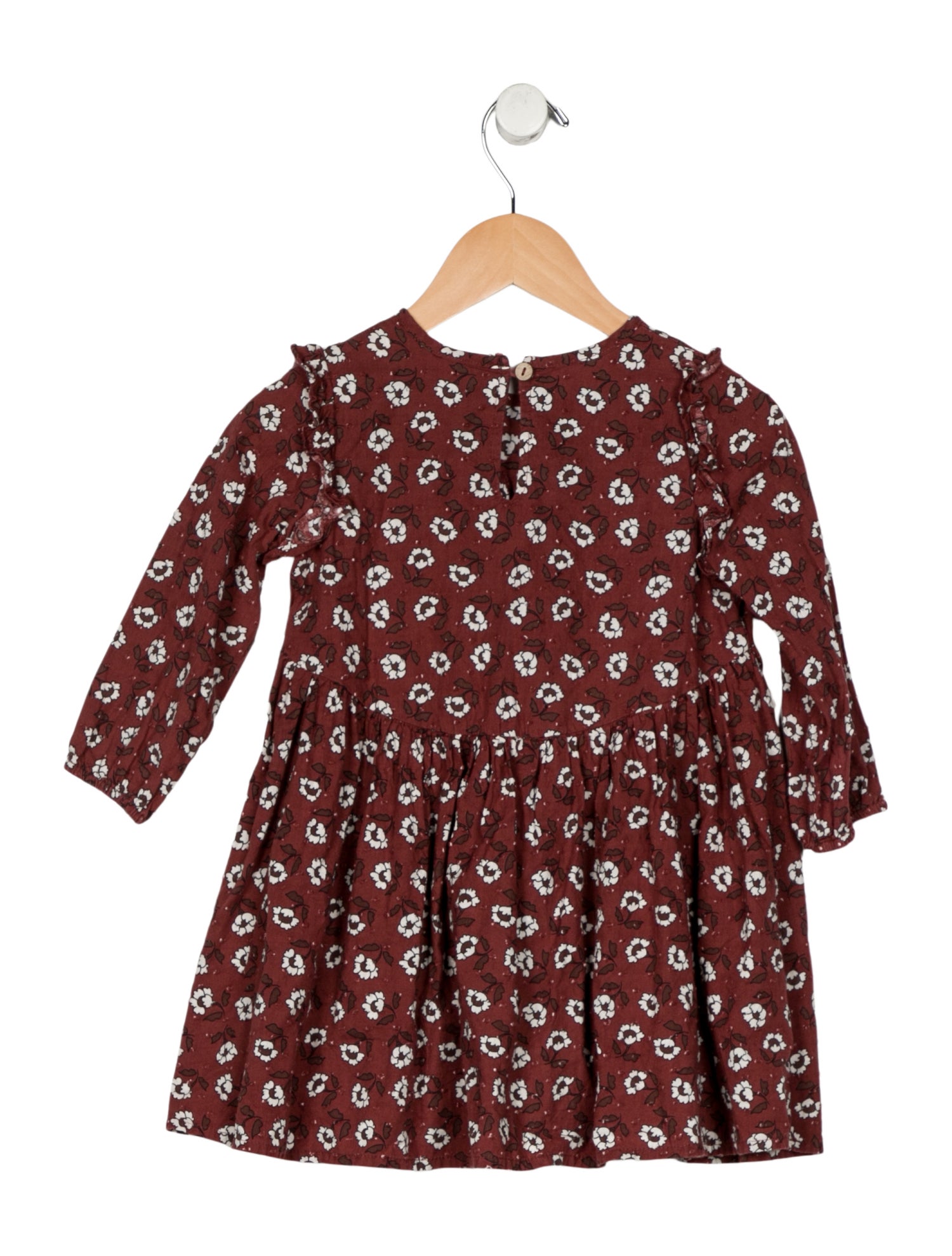 Rylee + Cru Toddler Girls' Printed Long Sleeve Dress