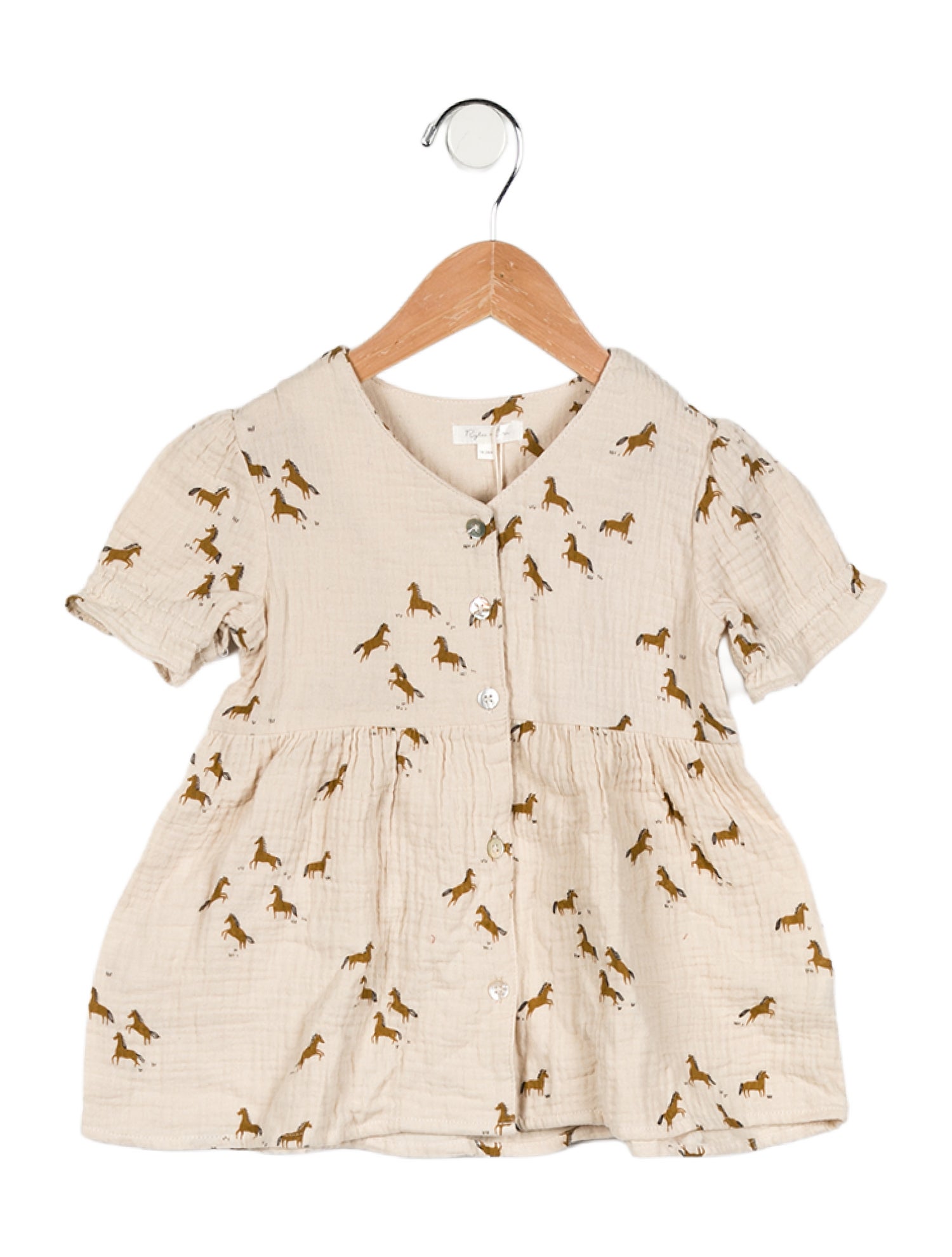 Rylee + Cru Toddler Girls' Horse Print Dress w/Tags