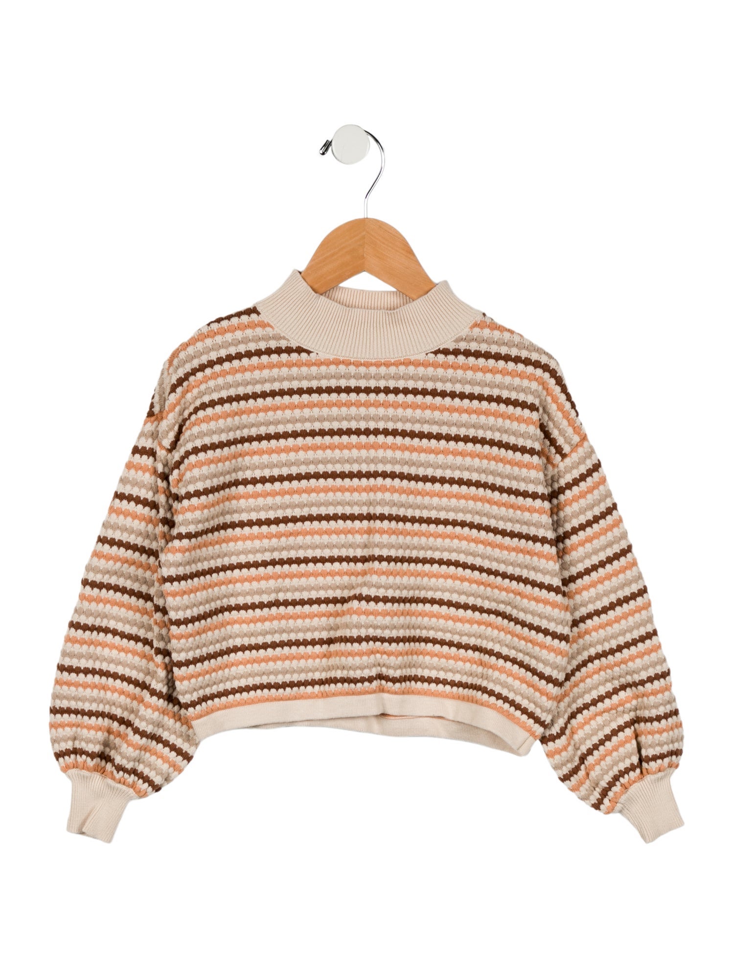 Rylee + Cru Girls' Knit Striped Sweater