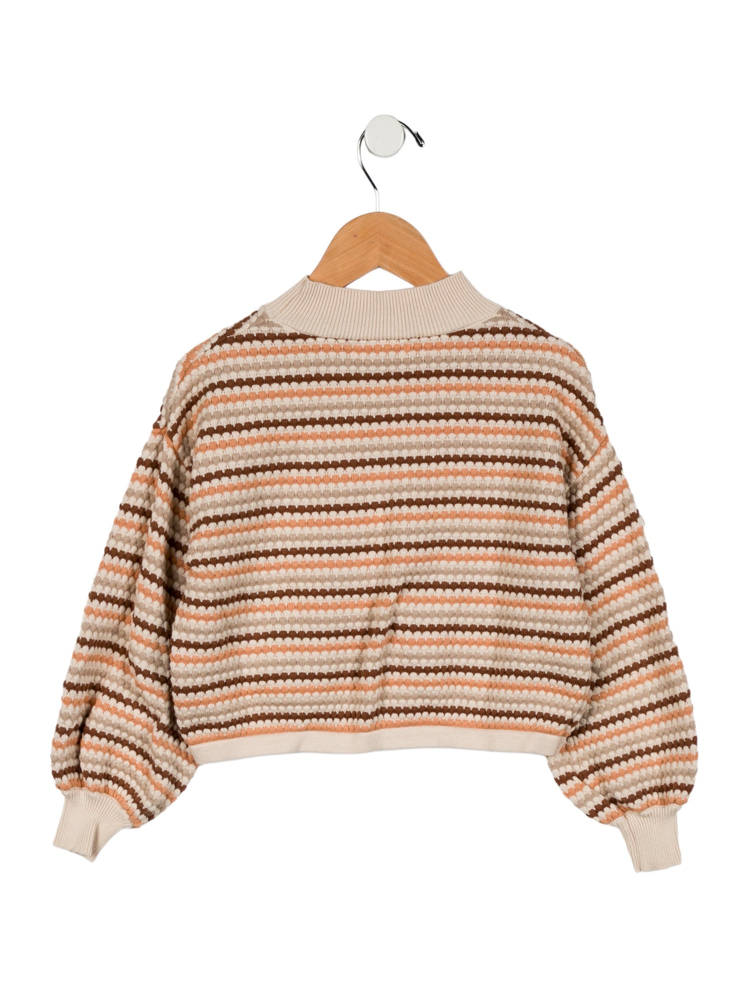 Rylee + Cru Girls' Knit Striped Sweater