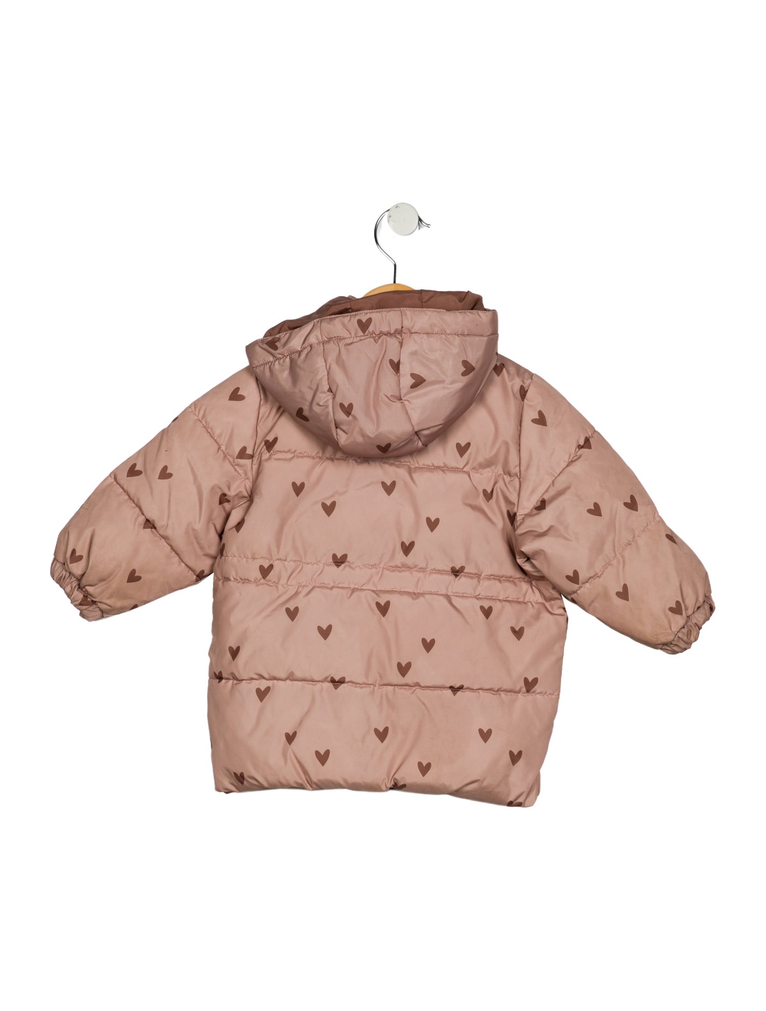 Rylee + Cru Infant Girls Pattern Printed Puffer Coat