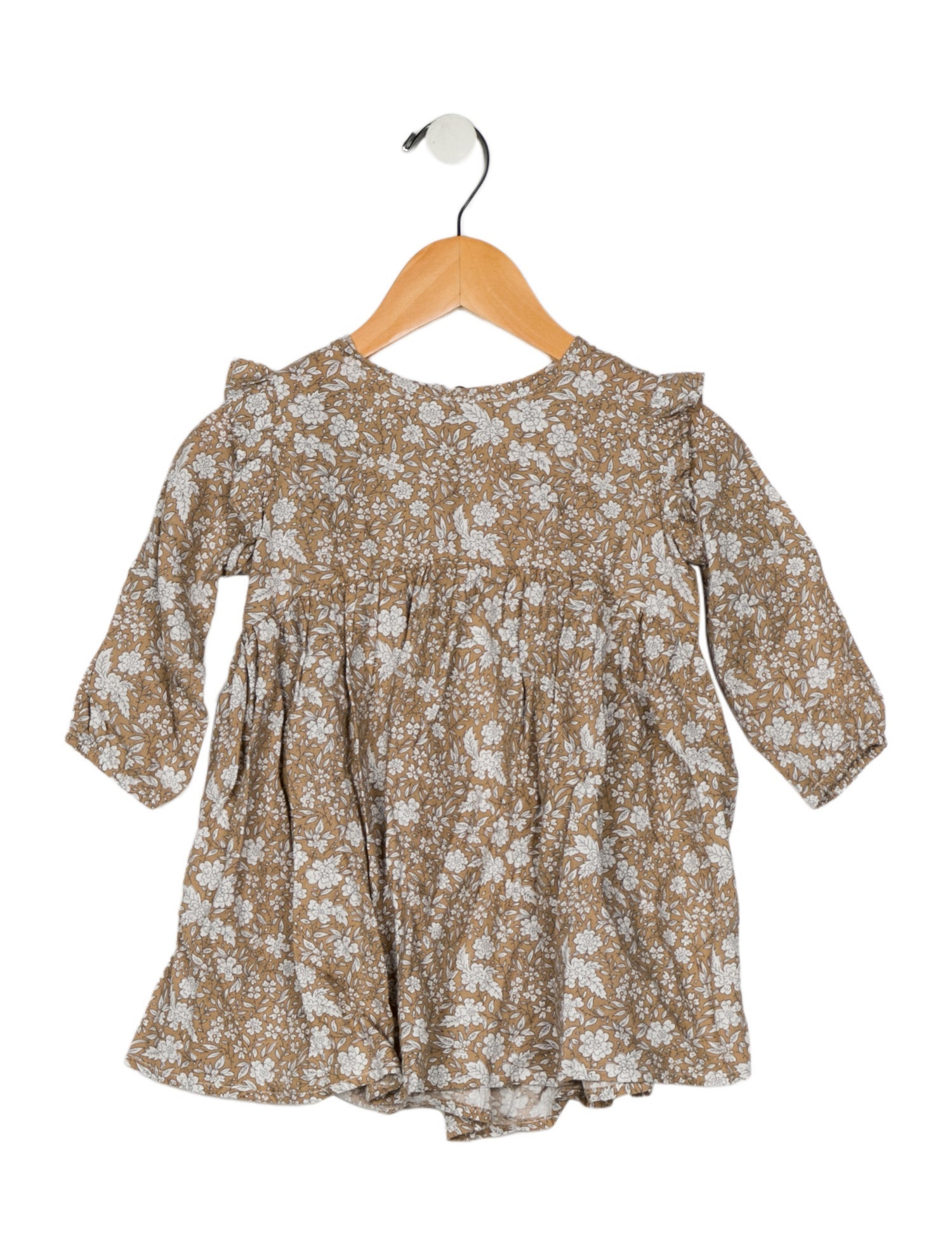 Rylee + Cru Toddler Girls Pattern Printed Pleated Dress