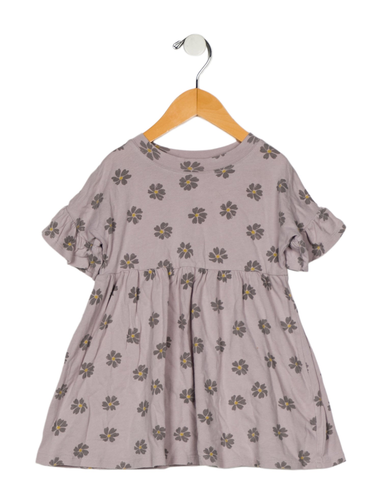 Rylee + Cru Toddler Girls Pattern Print Pleated Dress