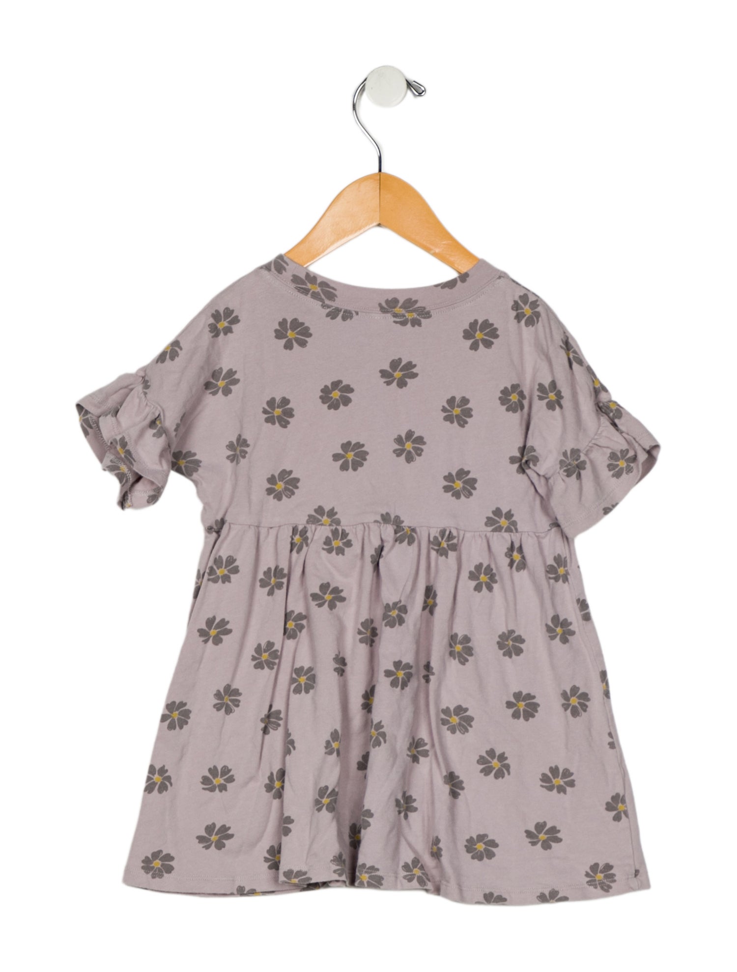 Rylee + Cru Toddler Girls Pattern Print Pleated Dress