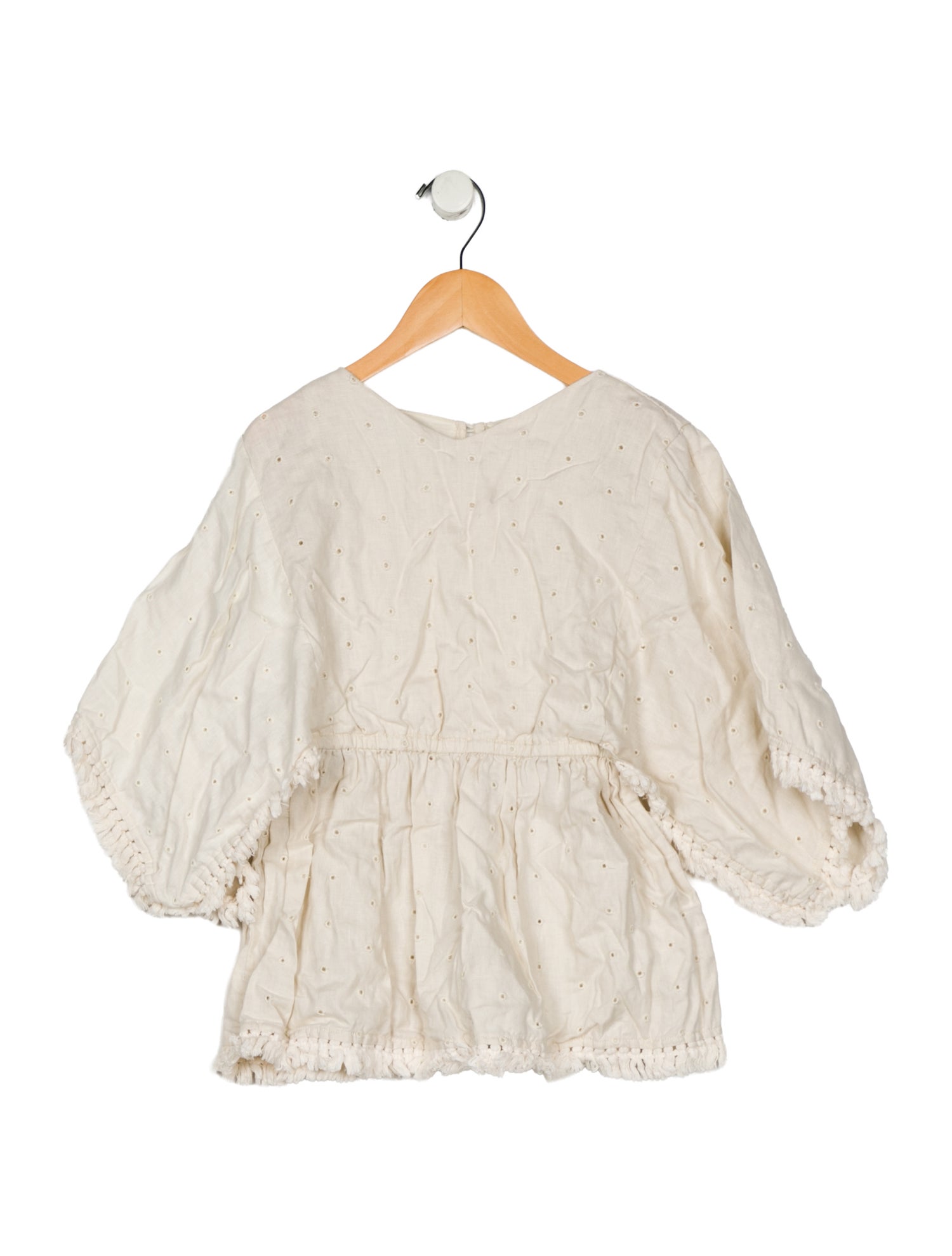 Rylee + Cru Girls' Solid Linen Dress