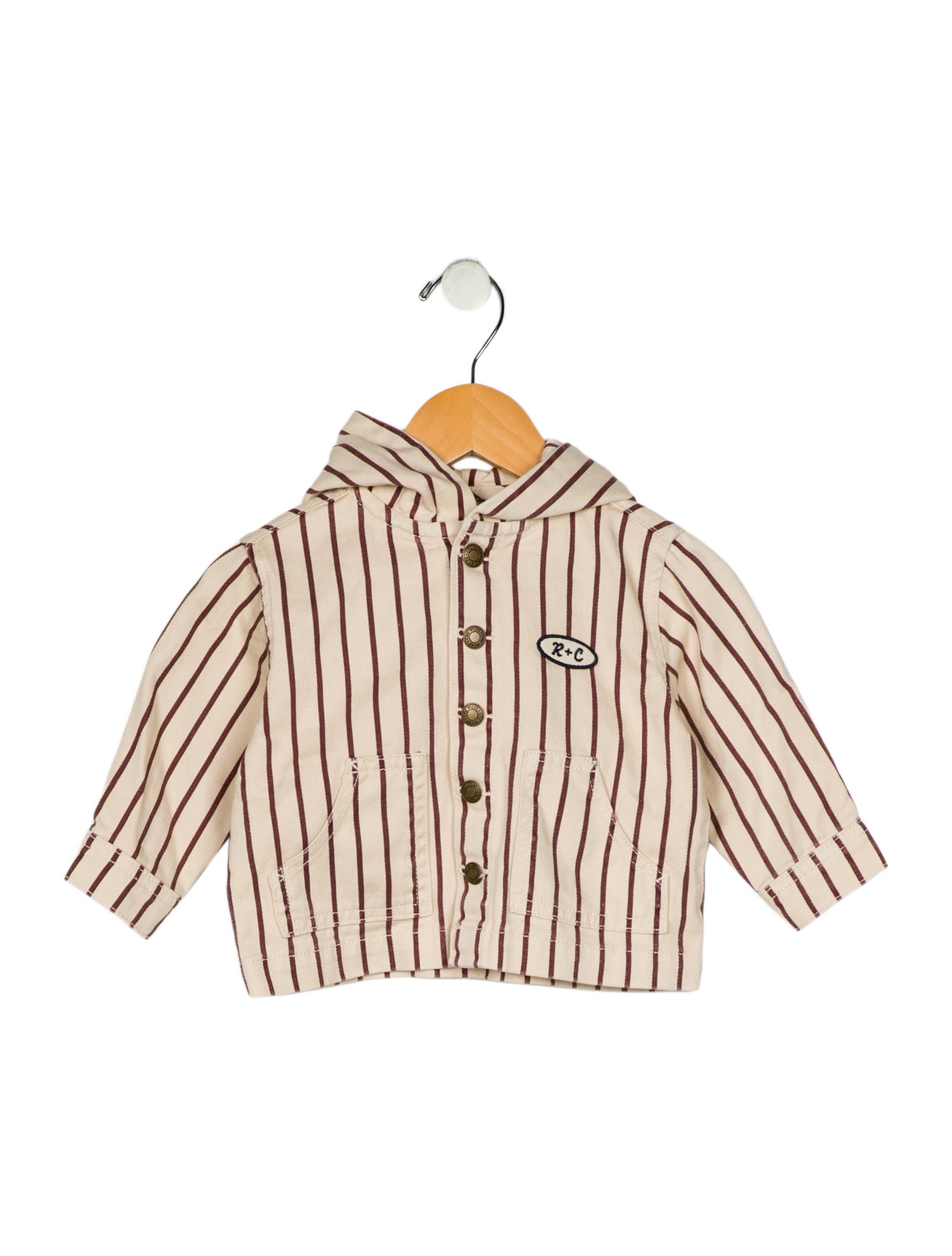 Rylee + Cru Infant Boys Striped Bicolor Jacket
