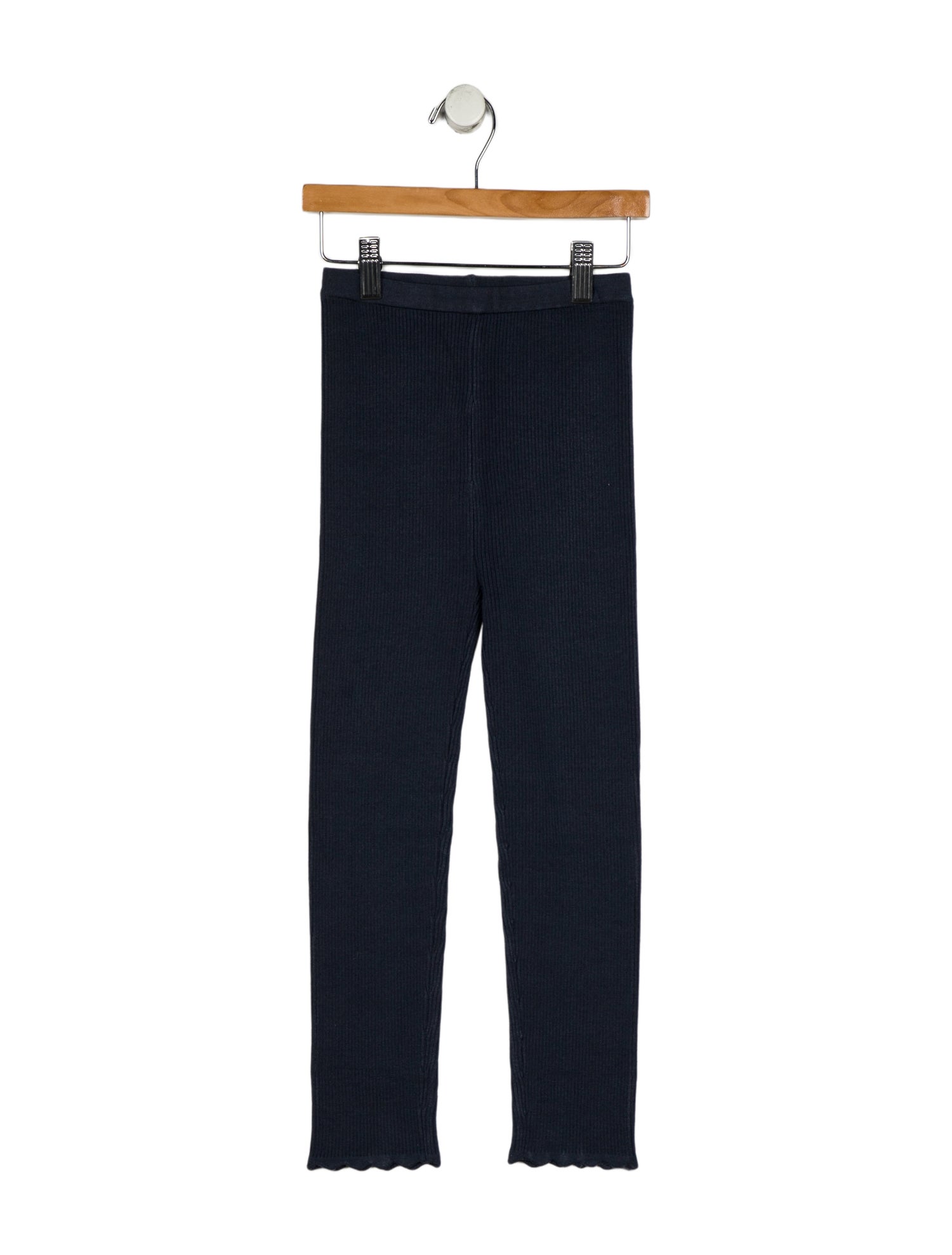 Rylee + Cru Girls Knitted Elastic Waistband Pants