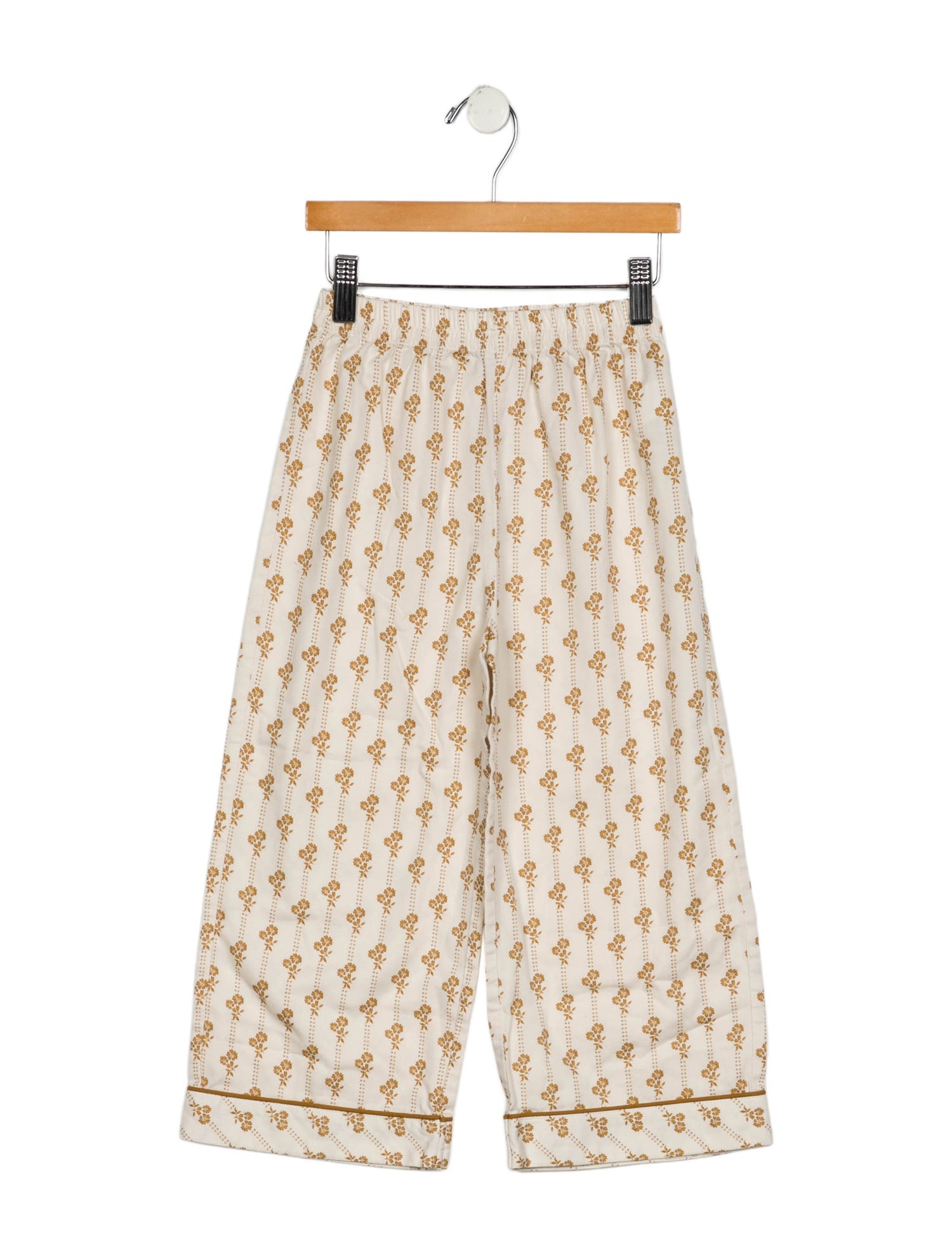 Rylee + Cru Girls Pattern Printed Elastic Waistband Pajama Pants