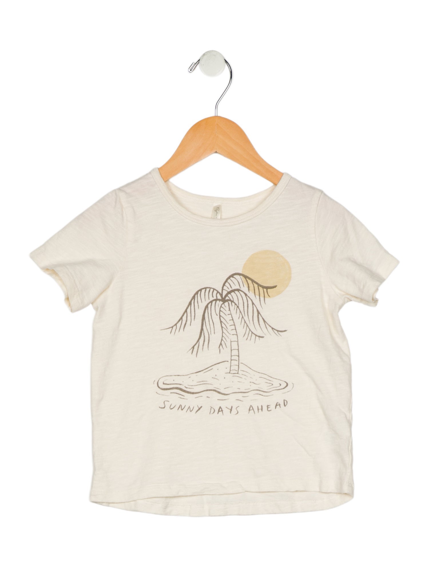 Rylee + Cru Toddler Girls Pattern Printed Crewneck T-Shirt