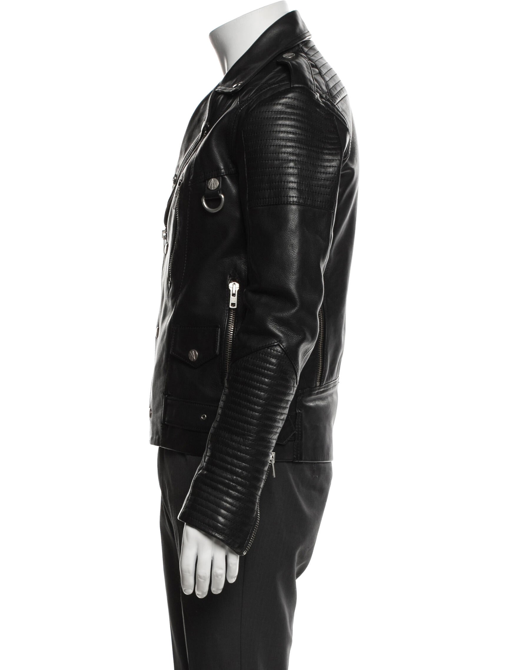 Surface to Air Leather Moto Jacket