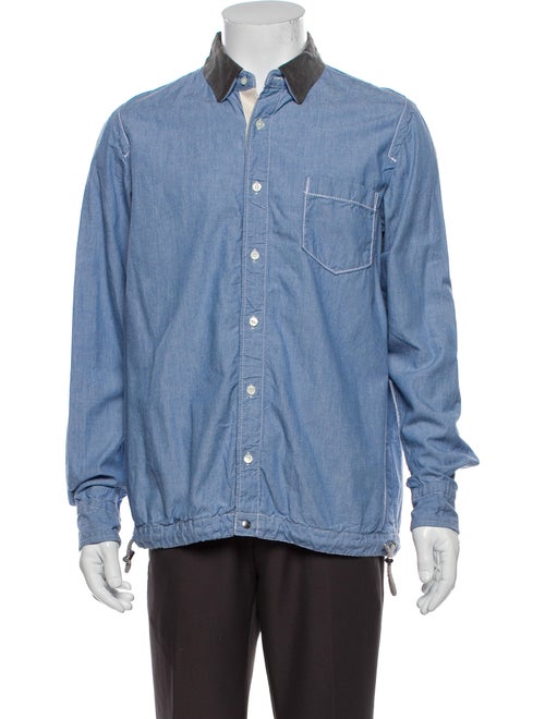Sacai Long Sleeve Shirt Blue