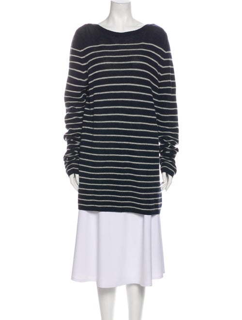 Sacai Wool Striped Sweater Wool