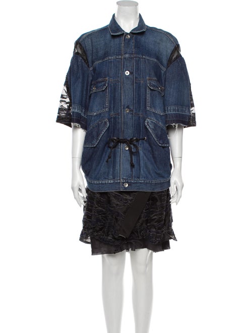 Sacai Romper Blue