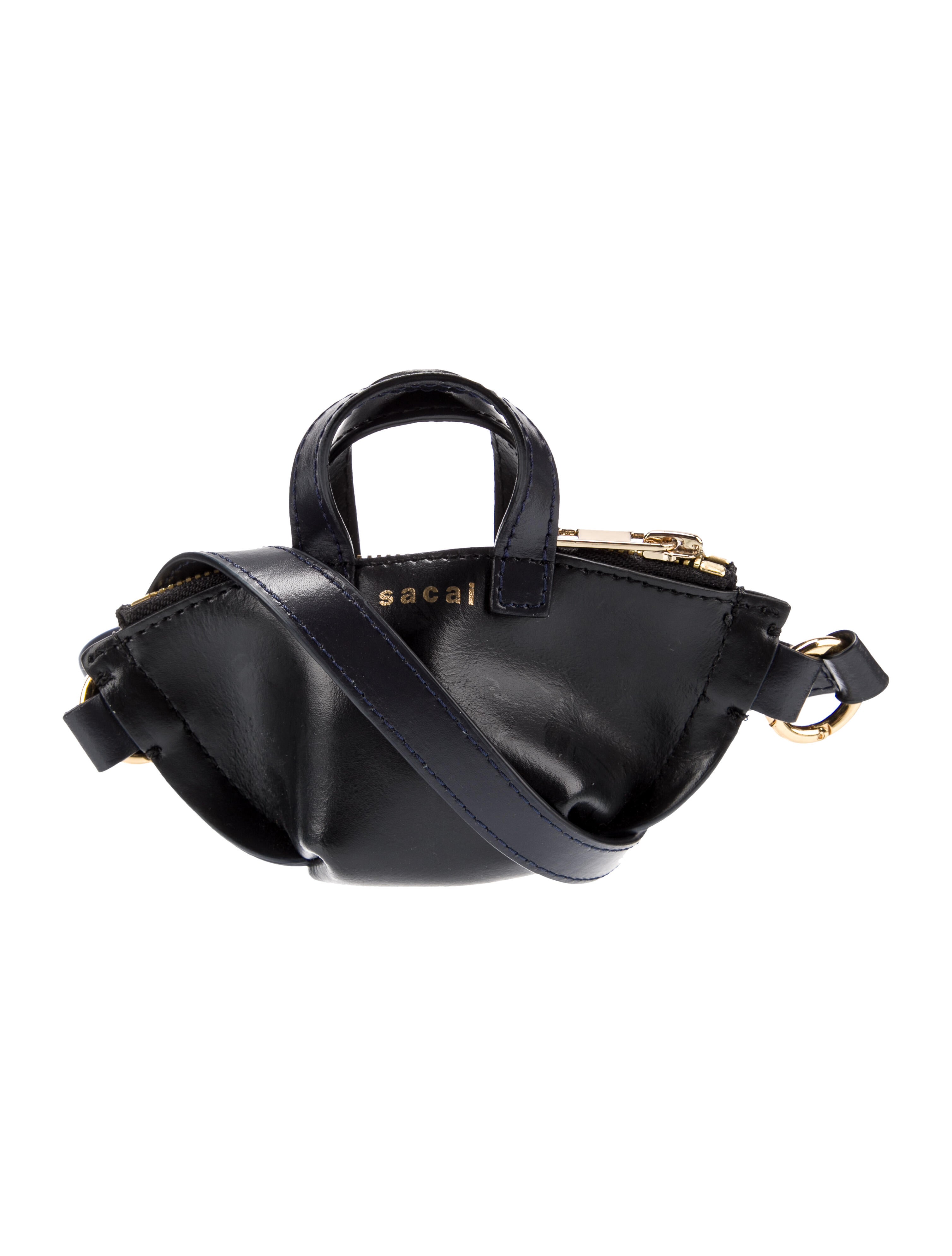 Sacai Leather Mini Bag - Black Mini Bags, Handbags - WS138904 | The ...