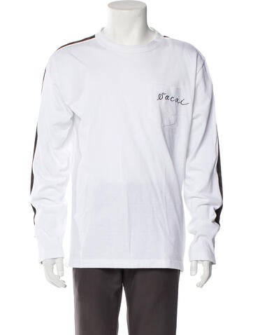 Sacai Sweatshirts & Hoodies Colorblock Pattern Crew Neck Sweatshirt S