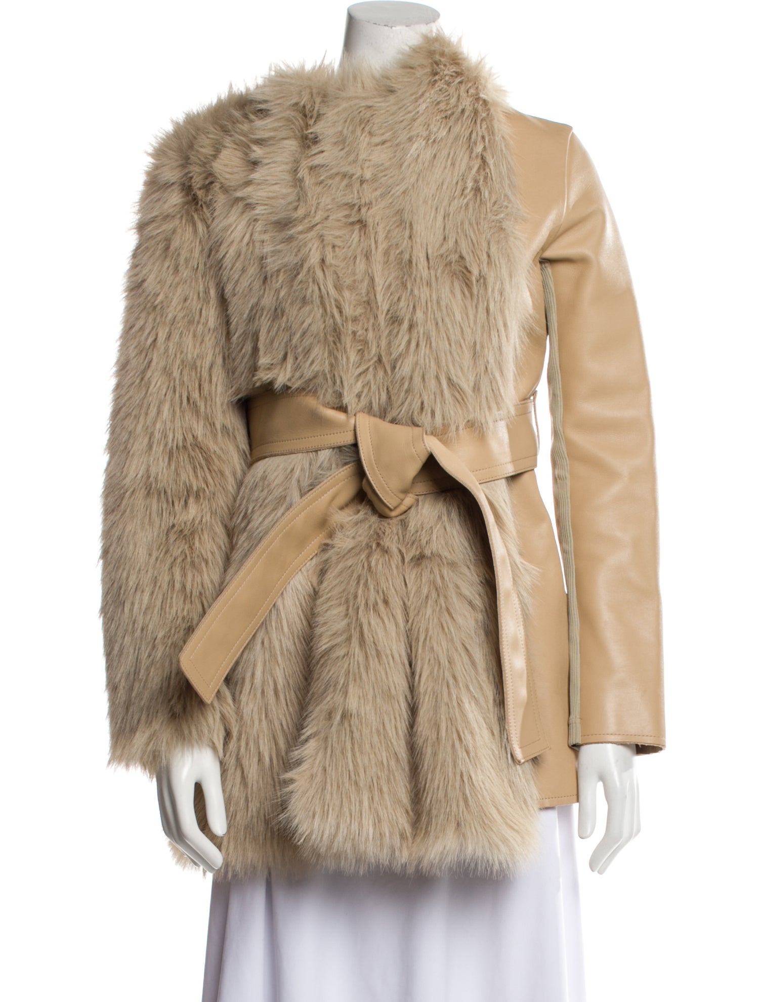 Sacai Faux Fur Coat
