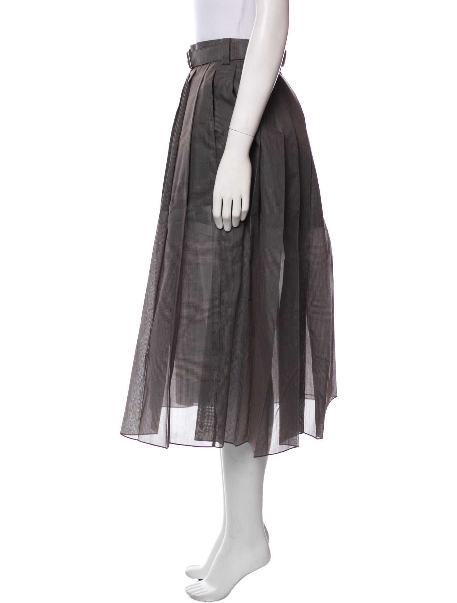 Sacai Midi Length Skirt