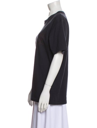 Sacai Graphic Print Crew Neck T-Shirt