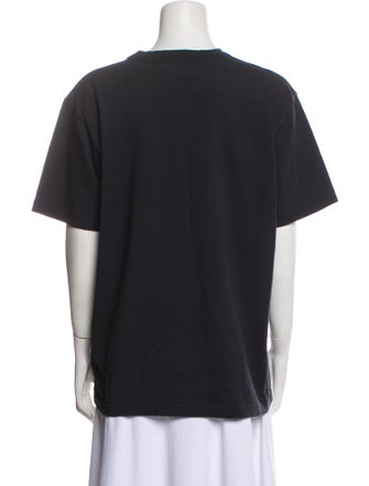 Sacai Graphic Print Crew Neck T-Shirt
