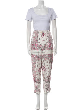 Sacai Printed Pant Set