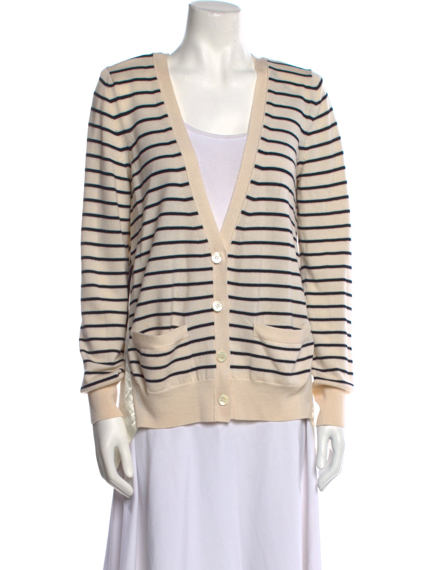 Sacai Wool Striped Sweater