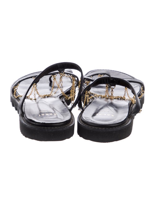 Sacai Leather Slides