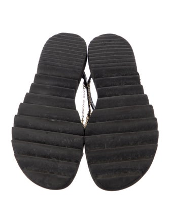 Sacai Leather Slides