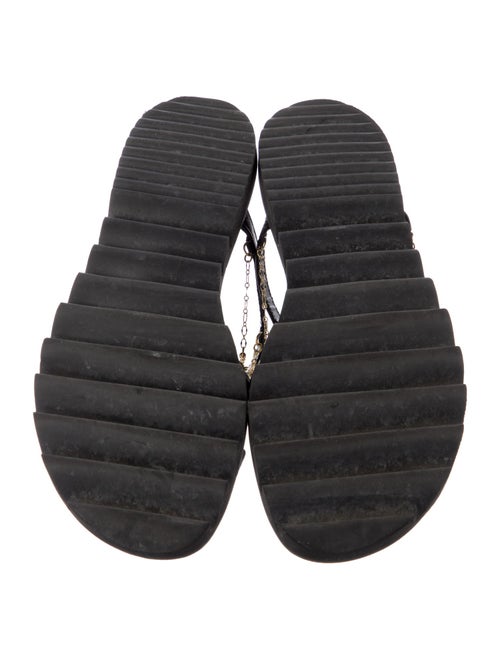 Sacai Leather Slides