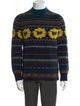 Sacai Wool Printed Pullover