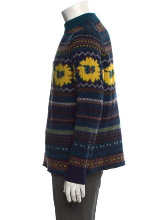 Sacai Wool Printed Pullover