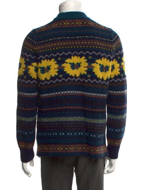Sacai Wool Printed Pullover