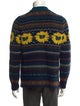 Sacai Wool Printed Pullover