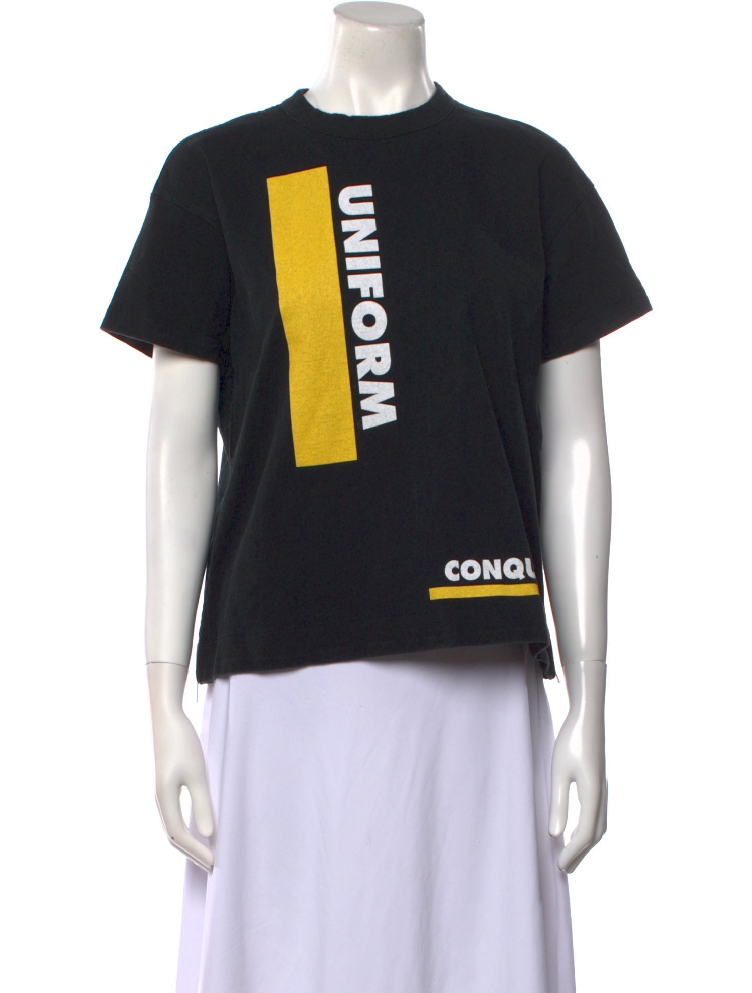 Sacai Graphic Print Crew Neck T-Shirt