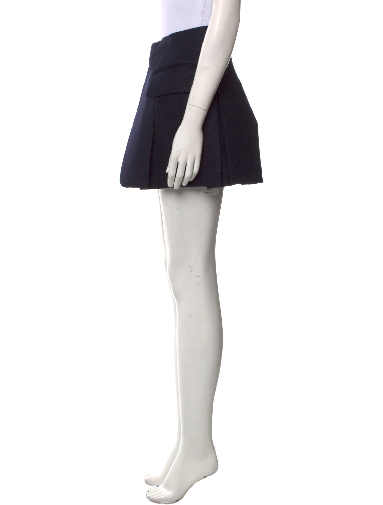 Sacai Wool Mini Skirt