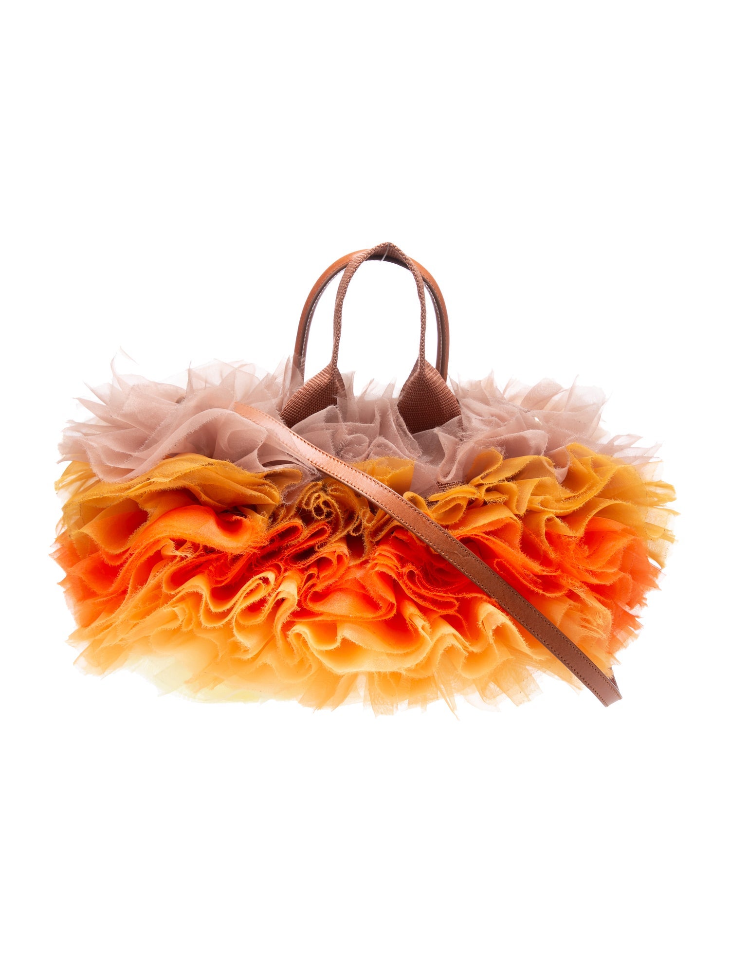 Sacai Top Handle Bag - Orange Handle Bags, Handbags - WS143537 | The ...