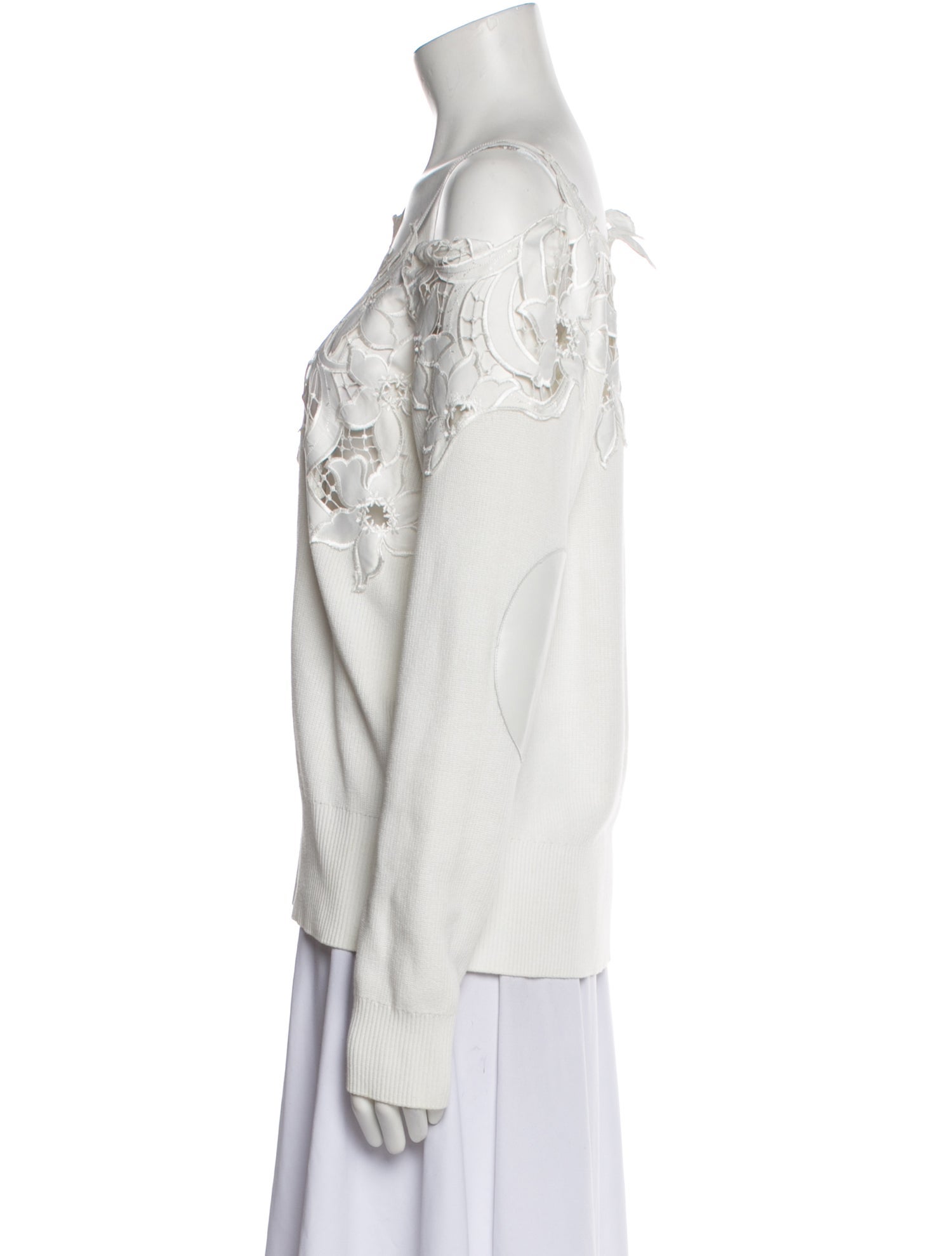 Sacai Scoop Neck Sweater