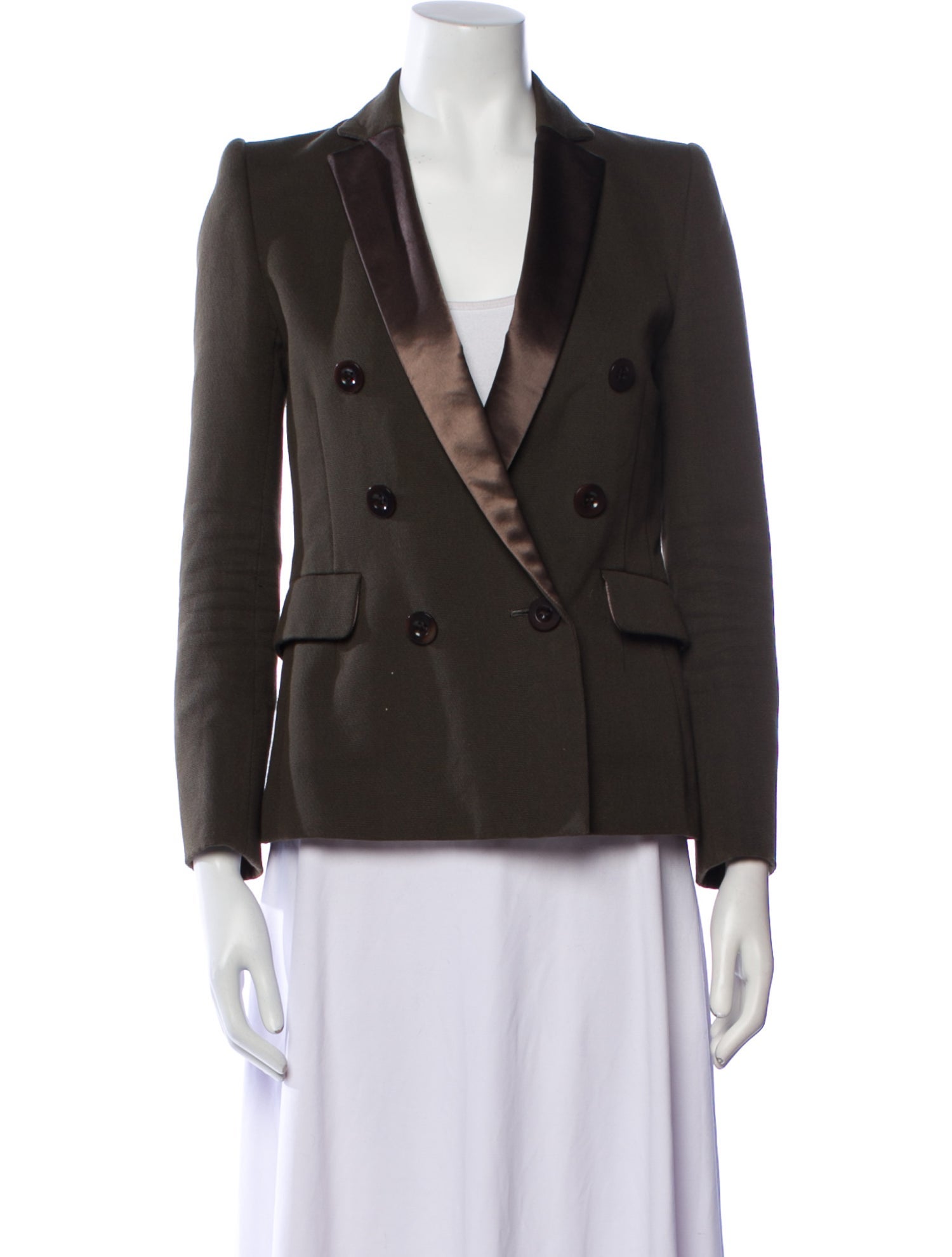 Sacai Blazer - Green Jackets, Clothing - WS143611 | The RealReal