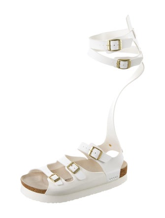 Sacai Leather Gladiator Sandals