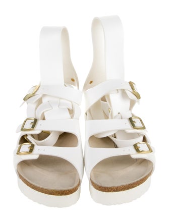 Sacai Leather Gladiator Sandals