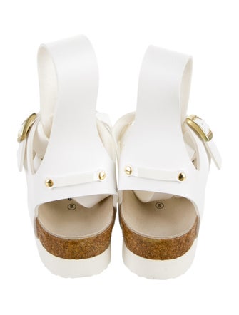 Sacai Leather Gladiator Sandals