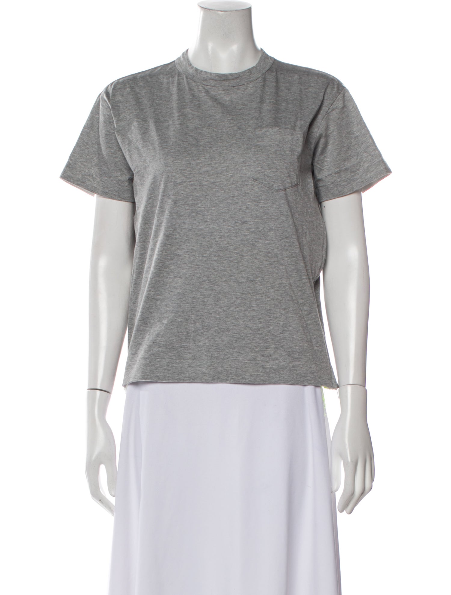 Sacai Crew Neck Short Sleeve T-Shirt