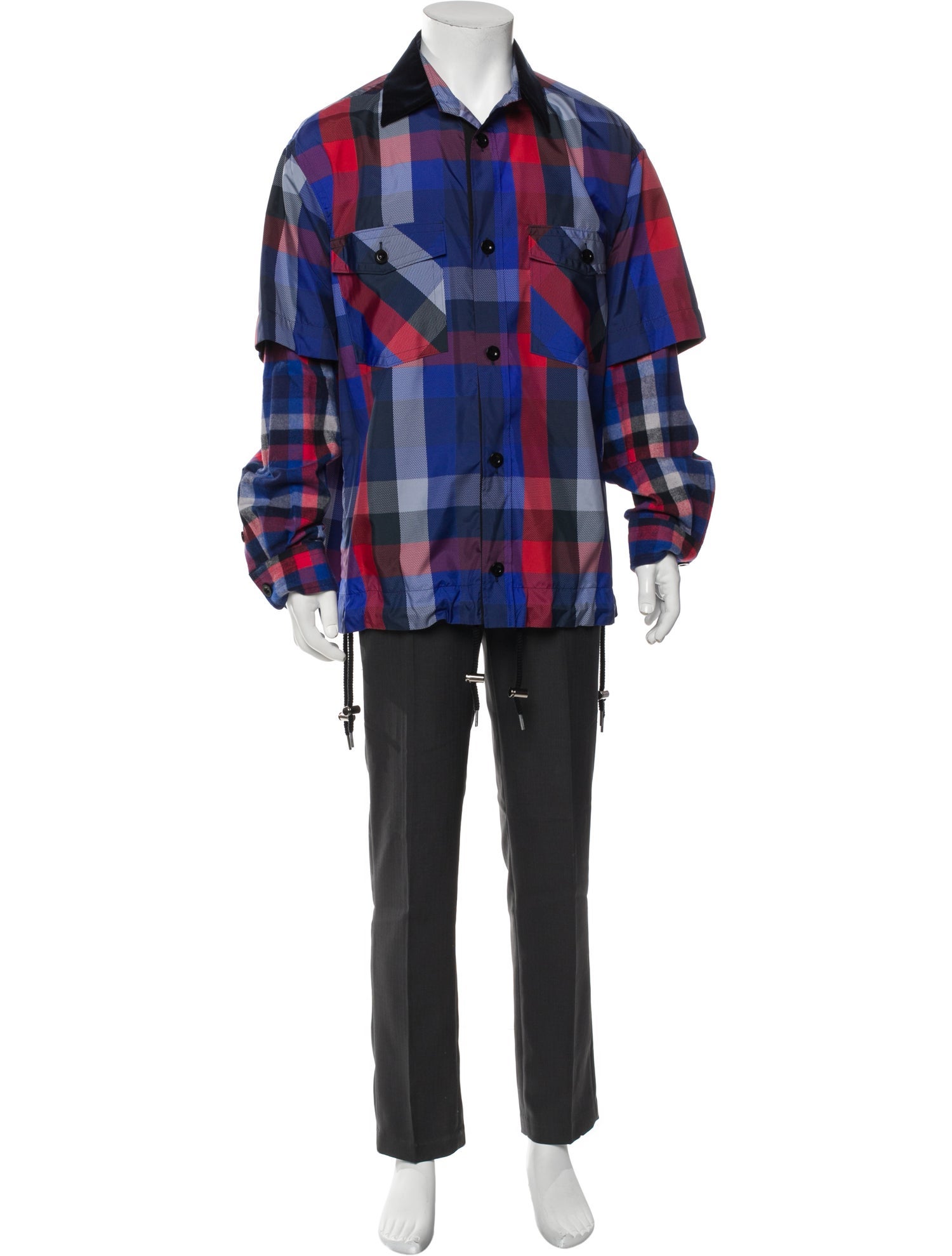 Sacai x Acronym Field Jacket w/ Tags - Green Outerwear