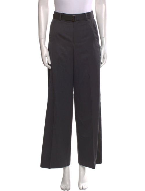 Sacai Wool Wide Leg Pants