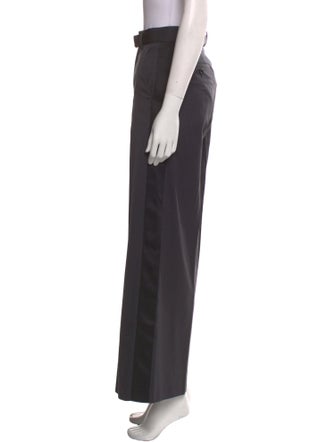 Sacai Wool Wide Leg Pants
