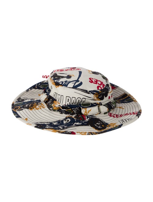 Sacai men's pattern print hat