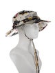 Sacai men's pattern print hat