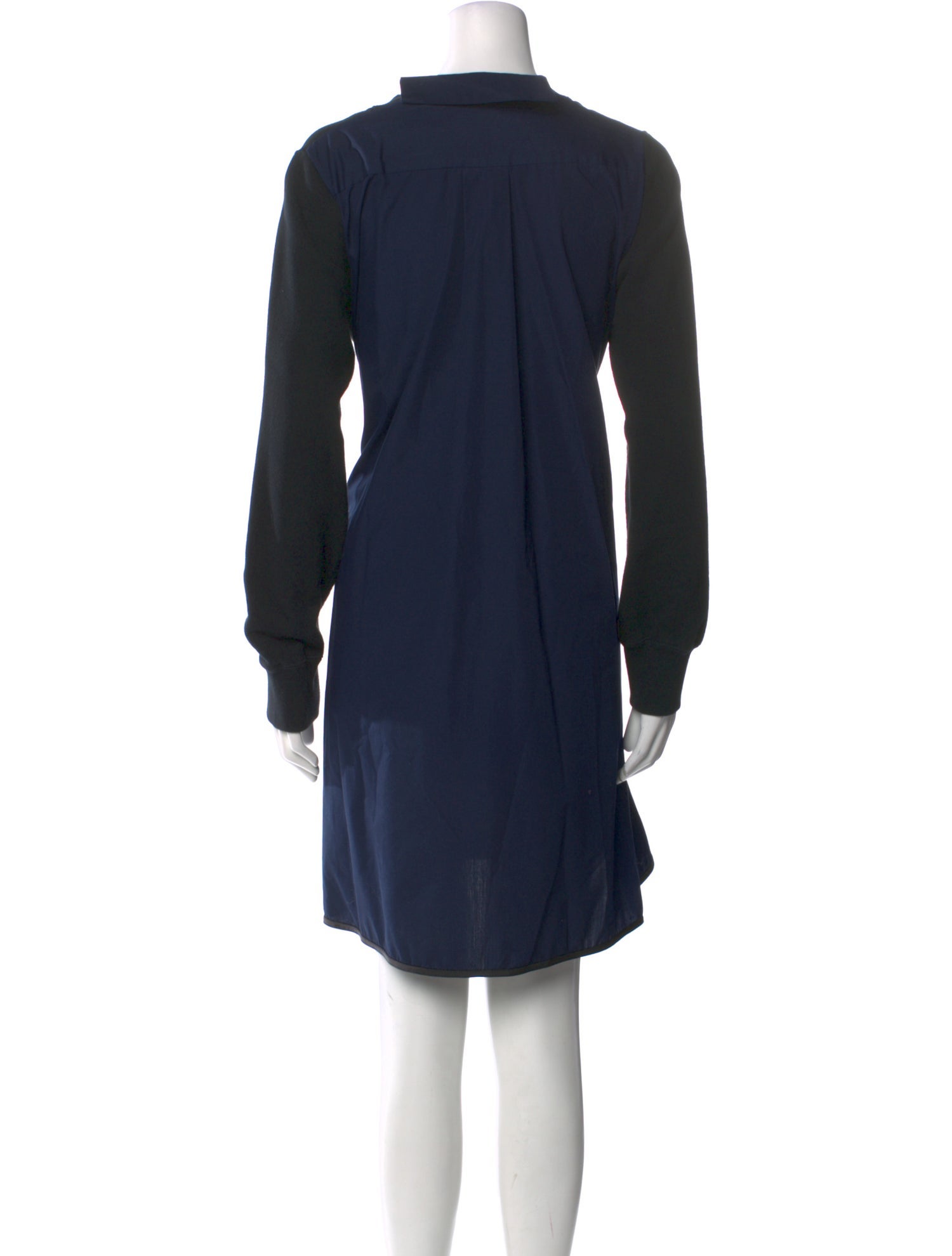 Sacai Mock Neck Mini Dress